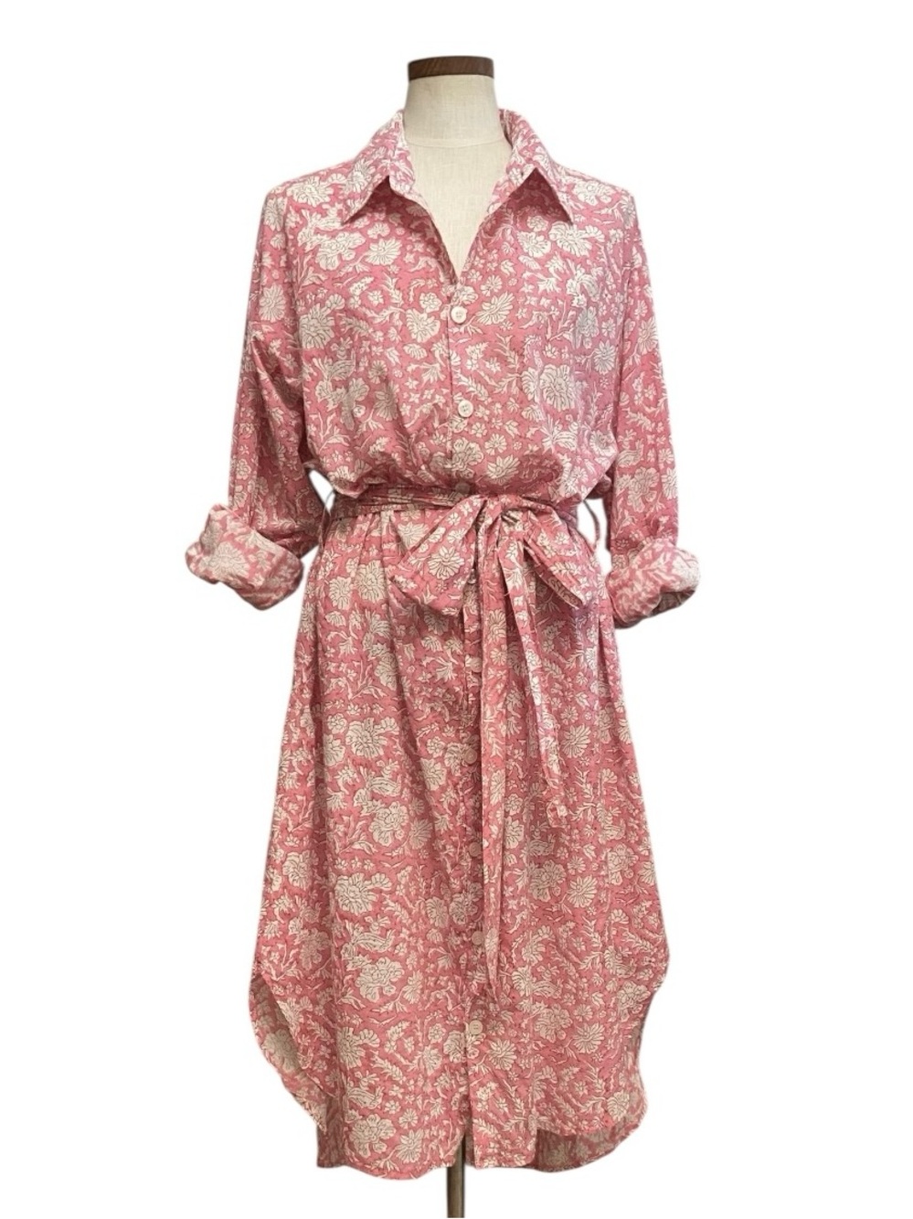 Flash Sale SZ Blockprints X J. Crew Oversized Shirt Dress Nila Block Print